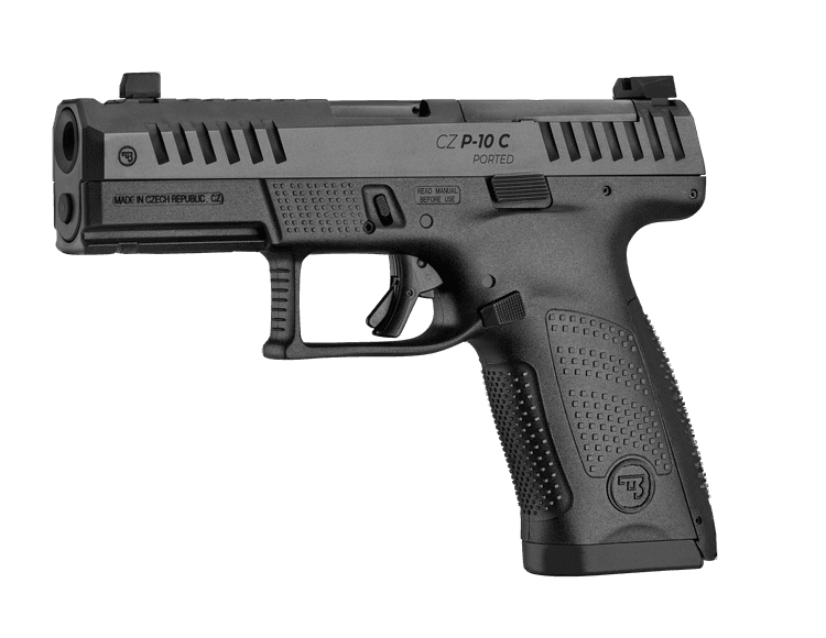 CZ P-10 C Ported, vista lateral izquierda