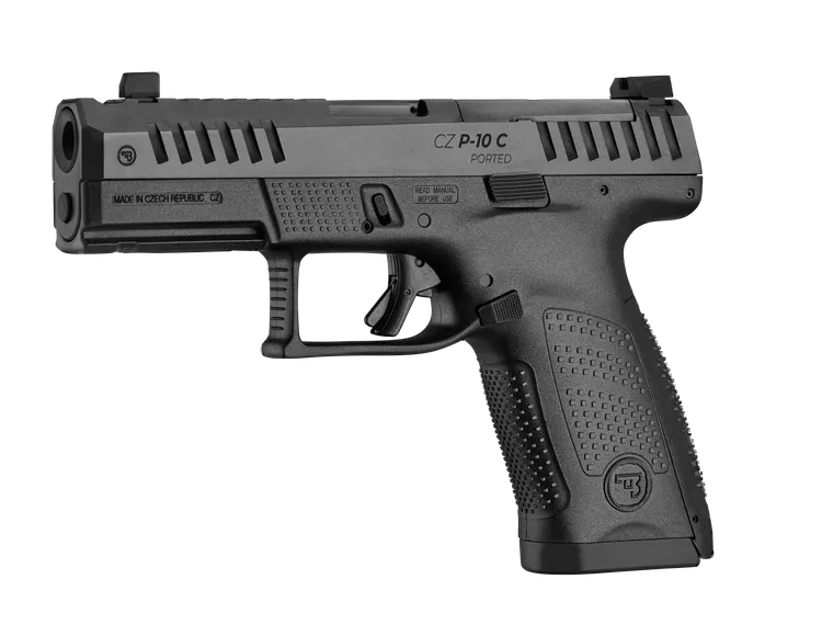 Pistola CZ P-10 C, vista lateral